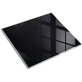 Tulup GLASPLATTE 60x52 cm Schwarzes Brett