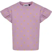 Hummel T-Shirt Hmlmusse Mädchen in Lila | Gr.: 122