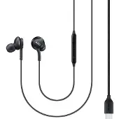 Samsung EO-IC100, Kabelgebunden, 20 - 20000 Hz, Anrufe/Musik, 18,35 g, Kopfhörer, Schwarz