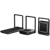 Kingsmith Walkingpad X23, 136 kg, 1 km/h, 16 km/h, Kalorien, Distanz, Geschwindigkeit, Step counter, Zeit, Grau, Silber, 220 V
