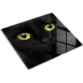 Tulup GLASPLATTE 60x52 cm Katzenaugen