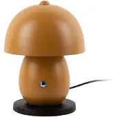 Leitmotiv - Tischleuchte Mono Led - ockerfarben - Ø14cm Tischlampe - Nachttischlampe, Wohnzimmer, Schlafzimmer