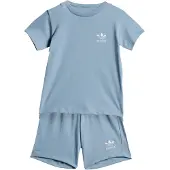 Adidas Originals Short Tee Set Tactile Blue Größe: 98 | Sportbekleidung Outlet | kids | Blau
