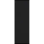 vidaXL Fußmatte Sonstiges Schwarz 120 x 350 cm Polypropylen und Vinyl 4100762