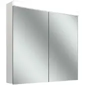 Schneider LOW basic 15 LED Lichtspiegelschrank, 2 Türen 45/45cm, 895x147x747mm
