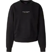 Armani Exchange für Damen. XW001451AF10830MC021 Regular Fit Sweatshirt schwarz (M), Lässig, Baumwolle, Langarm
