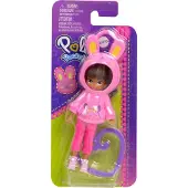 Polly Pocket Κούκλα Μινιατούρα - με Φουτεράκι Κουνελάκι για 4+ ετών HRD63