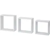Dolle Würfelregal Frame 30 x 30 cm weiß 3er-Set