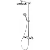 Schulte Duschsystem »DuschMaster Rain Classic«, chromfarben - silberfarben