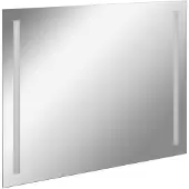 Fackelmann LED Spiegel linear MIRRORS / Wandspiegel mit LED- / Maße (B x H x T): ca. 100 x 75 x 2 cm / hochwertiger Badspiegel / moderner Badezimmerspiegel / Breite 100 cm