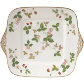 Wedgwood 'Wild Strawberry' Kuchenteller eckig 27 cm Wild Strawberry 50105506001