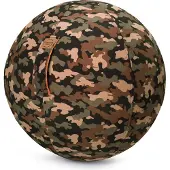 Magma Sitzball Gymnastikball Sitting Ball zum Aufpumpen Camo Ø 65 cm