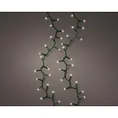 Kaemingk Lumineo Lichterkette Compact 2000 LED warmweiß außen 45 m grün