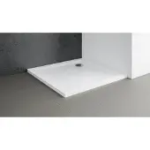 Schulte Extraflaches Viertelkreis-Duschwannen Komplettset ExpressPlus 100 x 100 x 3,5 cm alpinweiß glänzend EP212057 04