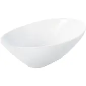 Asa selection Salatschale Vongole Bowl Asymmetric White 15,5 cm