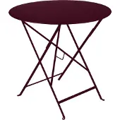 Fermob Bistro Balkontisch Ø77cm Stahl Rot 0233-B9