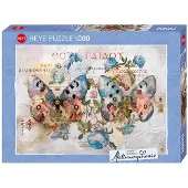 Heye Puzzle Wings No. 2, 1000 Teile, 1000 Stück(e), Kunst