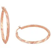 Amor Creole für Damen, Sterling Silber 925 amor Roségold