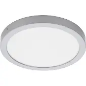Briloner LED Aufbauleuchte Aufbaulampe 4000K IP44 21 W silber Metall Ø30cm