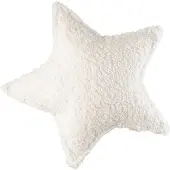 WigiWama Star Kissen, Cream White