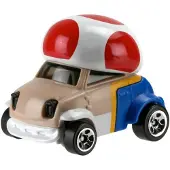 Hot Wheels HotWheels Super Mario Toad Die-Cast Sammelfahrzeug im Maßstab 1:64