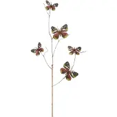 Intratuin Zweig mit Schmetterlingen 2 x 94 x 8 cm braun