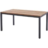 Diamond Garden Ravenna Tisch Edelstahl/Recycled Teak 3 Planken