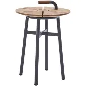 Diamond Garden Nora Beistelltisch Aluminium/Recycled Teak Ø42 - Ø70 cm
