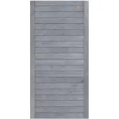 Traumgarten Sichtschutzzaun Holz NEO DESIGN Grau Sichtschutz Lamellenzaun, 89x179 cm