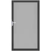 GROEN & JANSSEN Einzeltor GroJa Premo HPL Rahmen anthrazit 100 x 180 cm grau