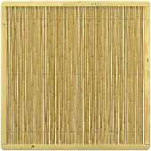 Traumgarten Sichtschutzzaun BAMBU Rechteck Bambus Sichtschutz, 179x179 cm