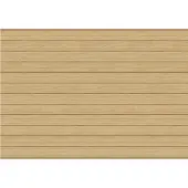 Traumgarten Sichtschutzzaun SYSTEM ALU PLUS Zaunfeld-Set Lärche 238 cm Sichtschutz Steckzaun Lamellenzaun