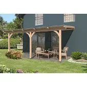 Skanholz Terrassendach "Rimini", 541 cm Breite, verschiedene Tiefen