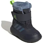 Adidas Winterstiefel Winterplay I (Nylon, Futter, Schmutzfang, Klettverschluss) dunkelblau Kleinkinder