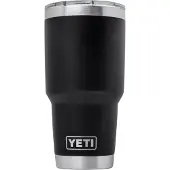 Yeti Rambler Tumbler Cup 30oz Mag Slider Lid, Black, Thermobecher mit Deckel, 887 ml