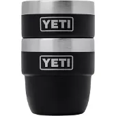 Yeti Coolers - Rambler Cup 2-Pack - Isolierbecher Gr 118 ml grau/schwarz
