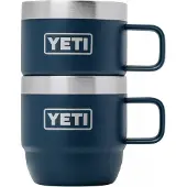 Yeti Coolers - Rambler Stackable Mugs - Isolierbecher Gr 177 ml blau/grau