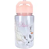 Disney Frozen Die Eiskönigin 2 - Trinkflasche - Let's eat - rosa