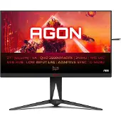 AOC AGON 5 AG275QZN/EU, 68,6 cm (27"), 2560 x 1440 Pixel, Quad HD, 1 ms, Schwarz, Rot
