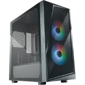 Cooler Master CMP 320, Mini Tower, PC, Schwarz, micro ATX, Mini-ITX, Kunststoff, Stahl, Gehärtetes Glas, Multi