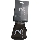 Neversecond x HYDRAPAK Soft Flask Trinkflasche 200 ml | schwarz
