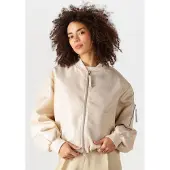 Beaumont Damen Jacken Goldie Bomber Jacket - Beige - Größe 44