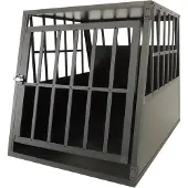 Trekker Hundebox M 65x90x69.5cm, Schwarz