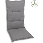 GO-DE Textil ,Sesselauflage hoch ,grau ,20925-01
