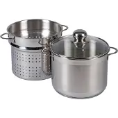 Krüger Haushaltswaren Spaghettitopf, Edelstahl 18/0, (1 tlg.), Induktion