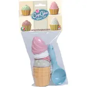 Androni Cupcake-Sandformen mit Schaufel, 9-tlg.