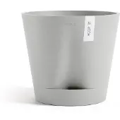Ecopot's Blumentopf "Venice 2 40 Weißgrau", für den Innenbereich