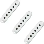 Fender Stratocaster Pickup-Abdeckungen Weiß