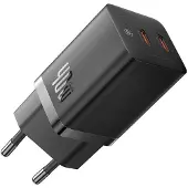 Baseus GaN5 Pro Schnellladegerät, 2x USB-C, 40W, Schwarz