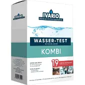 IVARIO Kombi-Wassertest, Testung 19 trinkwasserrelevanter Parameter